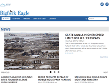 Tablet Screenshot of bigforkeagle.com